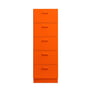 String - Relief kommode med fod, høj, 41 x 41 x 115 cm, orange