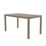 Fiam - Aria udtræksbord, 140 / 200 x 80 cm, taupe