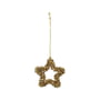 House Doctor - Belsta ornament, stjerne, guld