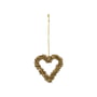 House Doctor - Belsta ornament, hjerte, guld