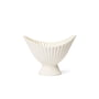 ferm Living - Fountain dekorativ skål, lille, off-white