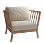 Fritz Hansen - Skagerak Tradition Outdoor Lounge Chair, teak / lyst sand
