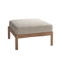 Fritz Hansen - Skagerak Tradition Outdoor Puf, teak / let sand