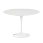 Knoll - Saarinen bord, Ø 91 cm, hvid