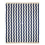 Nobodinoz - Portofino badehåndklæde XL, 146 x 175 cm, blå bølger vaffel