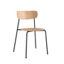 Andersen Furniture - Scope stol, sort stel / hvid eg