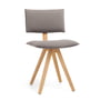 Magis - Trave stol, ask med egetræsfinish / brun (stof Fidivi Torino 9201)