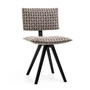 Magis - Trave stol, sort ask / natursort (stof Torri Lana Parallel 71 1. )