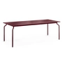 Magis - South havebord, 200 x 90 cm, bordeaux