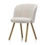 Vitra - Mikado stol, naturlig eg/elfenben/perle (Nubia 01)
