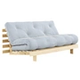 Karup Design - Roots sovesofa, 160 x 200 cm, naturfyr/strandblå