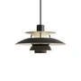 Louis poulsen - Ph 5 mini pendellampe, monochrome black