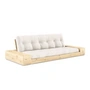 Karup Design - Base sovesofa med opbevaring, klarlakeret fyrretræ / natur