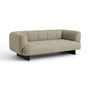 Hay - Quilton Lift 2-personers sofa, sort eg / Tadao 0720