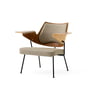 & Tradition - RFH Lounge Chair RD8, gråbrun (Hallingdal 65 227)