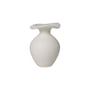 Broste Copenhagen - Florentina vase, Ø 9,5 cm x H 14 cm, hvid