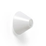 HAY - Ono Flush Mount væglampe, Ø 20 cm, opal hvid