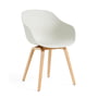 Hay - About A Chair AAC 222, lakeret eg / melange creme 2. 0 (filt glidere)