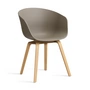 HAY - About A Chair AAC 22, lakeret eg / khaki 2. 0 (filtglidere)