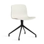 HAY - About A Chair AAC 10, sort / melange creme 2. (filt glidere)