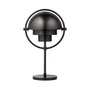 Gubi - Multi-Lite bærbar batteri bordlampe, sort messing