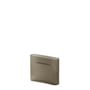 Muuto - Ridge Vase, H 16,5 cm, glas, taupe