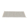 Muuto - Ply udendørs tæppeløber 200 x 80 cm, sort/hvid