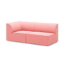 OUT genstande fra vore dage - Weber 01 2. 5-personers sofa, pink (Vidar 4 0622 fra Kvadrat)