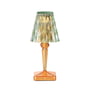 Kartell - Battery batteridrevet bordlampe H 26 cm, mint/pastel orange