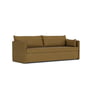 Audo - Offset sovesofa, 3-personers, guld ( Audo Bouclé 06)