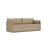 Audo - Offset sovesofa, 3-personers, beige ( Audo Bouclé 02)