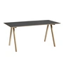 HAY - Copenhague CPH10 2. 0 bord, 160 x 80 cm, lakeret eg / sort