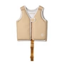LIEWOOD - Dove redningsvest, 15 - 19 kg, stribet sand / gylden karamel