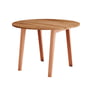 TipToe - NEW MODERN spisebord Ø 110 cm, genbrugt gammelt træ/askerosa