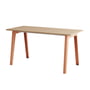 TipToe - NEW MODERN skrivebord, 75 x 150 cm, birk/askerosa