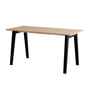 TipToe - NEW MODERN skrivebord, 75 x 150 cm, birk/grafitsort