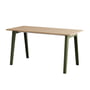 TipToe - NEW MODERN skrivebord, 75 x 150 cm, birk/rosmaringrøn