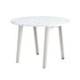 TipToe - NEW MODERN Venezia rundt spisebord Ø 108 cm, uklar hvid