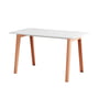 TipToe - NEW MODERN Venezia skrivebord, 75 x 130 cm, ask pink