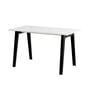 TipToe - NEW MODERN Venezia skrivebord, 75 x 130 cm, grafitsort