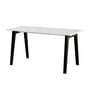 TipToe - NEW MODERN Venezia skrivebord, 75 x 150 cm, grafitsort