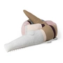 Sebra - Sleepy Croc pude, pulver rose mix