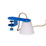 Hübsch Interior - Lure clamp lys, metallisk blå