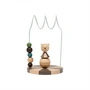 OYOY Mini - Circus Bear Abacus, støvet blå