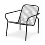 Normann Copenhagen - Vig Outdoor Lounge Chair, sort