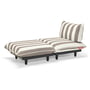 Fatboy - Paletti Outdoor Daybed, hvide/kakaostriber