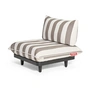 Fatboy - Paletti Outdoor Sofa, mellemmodul, hvid/kakaostribet