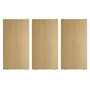String - Hylde 58 x 30 cm (pakke med 3), eg