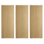 String - Hylde 78 x 30 cm (pakke med 3), eg