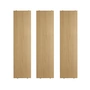 String - Hylde 78 x 20 cm (pakke med 3), eg